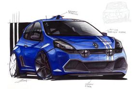 Ipoteze: Schita viitorului Renault Clio RS Gordini