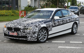 EXCLUSIV: BMW testeaza intens viitorul Seria 5