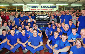 Fiat a construit exemplarul Panda cu numarul 1.500.000