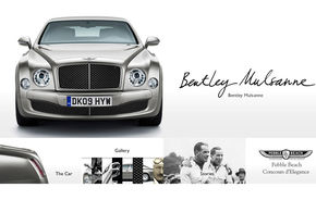 Bentley a lansat primul site dedicat noului Mulsanne