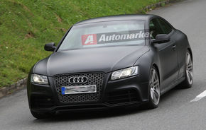 EXCLUSIV: Noul Audi RS5, testat fara camuflaj in Alpi