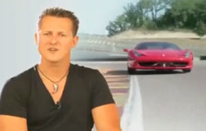 VIDEO: Michael Schumacher prezinta noul Ferrari 458 Italia
