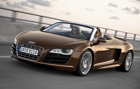OFICIAL: Audi a dezvaluit noul R8 5.2 FSI Spyder la Frankfurt