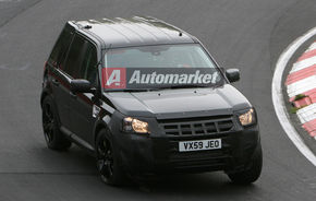 EXCLUSIV: Land Rover testeaza noul LRX pe Nurburgring