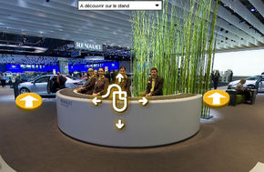 Viziteaza virtual standul Renault de la Frankfurt!