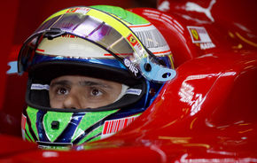 Massa va testa monopostul Ferrari F2007