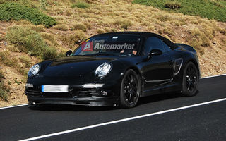 EXCLUSIV: Porsche testeaza noul 911 Cabrio