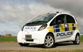 Politia britanica va primi modelul electric Mitsubishi i-MiEV