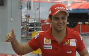 VIDEO: Felipe Massa revine la Maranello dupa accident