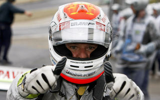 Barrichello, pilotul cu cel mai usor monopost la Interlagos
