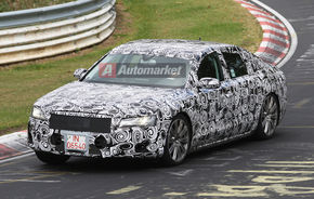 EXCLUSIV: Audi testeaza noul A8 la Nurburgring
