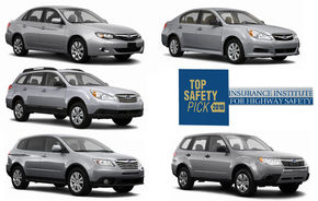 OFICIAL: Subaru are cele mai sigure masini din SUA
