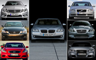 ANALIZA: Noul BMW Seria 5 versus adversarii sai din segment