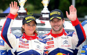 Loeb castiga Rallye du Var cu sotia sa copilot!