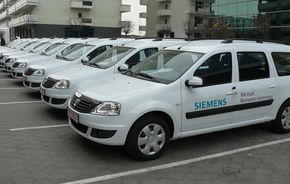Siemens a cumparat o flota de Dacia Logan MCV