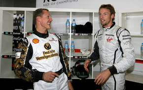 Button: "Schumacher isi risca reputatia daca revine in F1"
