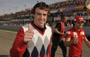 Alonso debuteaza luni in echipamentul Ferrari