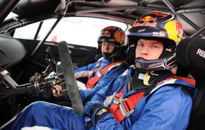 Kimi Raikkonen a testat in premiera Citroen C4 WRC
