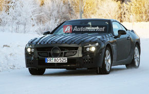 FOTO EXCLUSIV*: Mercedes testeaza noul SL
