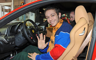 Rossi a testat in simulatorul Ferrari