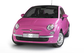 Fiat 500 Pink, editie speciala dedicata femeilor britanice