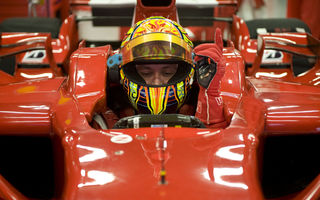 Rossi a inceput testele pentru Ferrari