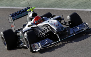 GALERIE FOTO: Schumacher a debutat la Mercedes GP