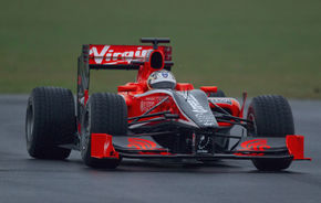 GALERIE FOTO: Monopostul Virgin a debutat la Silverstone