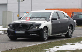 FOTO EXCLUSIV*: Mercedes testeaza viitorul S-Klasse