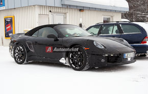 FOTO EXCLUSIV*: Porsche testeaza noul 911 Cabrio