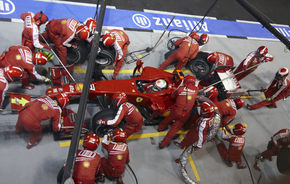 Ferrari a modificat sistemul de prindere pentru pneuri