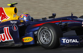 Webber, cel mai bun timp in a treia zi de teste de la Jerez