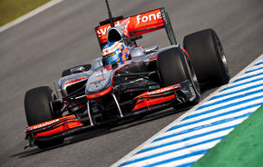 Button incheie pe primul loc testele de la Jerez