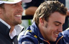 Button: "Un Alonso fericit inseamna un Alonso rapid"