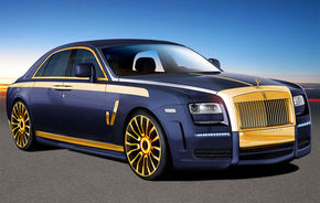 Rolls Royce Ghost vine in "haine" croite de Mansory la Geneva