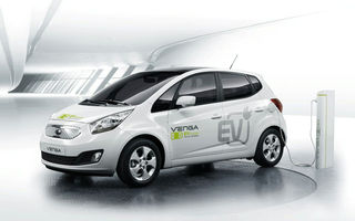 Kia a prezentat primul sau model electric la Geneva: Venga EV Concept