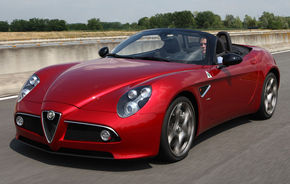 Alfa Romeo 8C Spider va putea fi admirat si in Romania