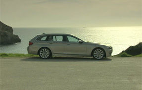 4xVIDEO: Noul BMW Seria 5 Touring isi dezvaluie secretele