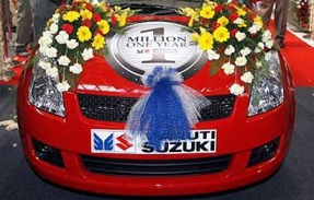 Maruti Suzuki a produs un milion de masini intr-un an