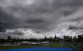 Cursa de la Melbourne va fi afectata de ploaie