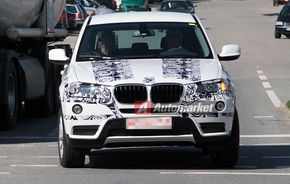 FOTO EXCLUSIV*: BMW testeaza noul X3