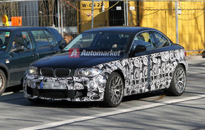FOTO EXCLUSIV*: BMW testeaza versiunea M a lui Seria 1 Coupe
