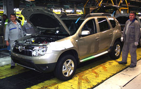 Dacia creste cadenta de productie la 1.366 de unitati pe zi