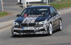 FOTO EXCLUSIV* : Viitorul BMW M5, surprins in timpul testelor din Germania