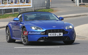 FOTO EXCLUSIV* : Primele imagini cu Aston Martin V8 Vantage Roadster facelift