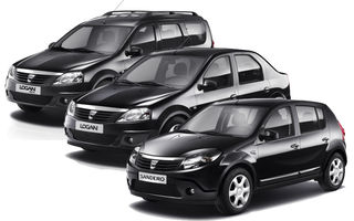 Dacia a lansat in Romania seria limitata Black Line pe Sandero si pe gama Logan