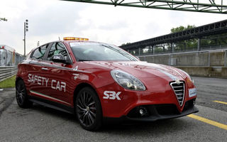 Alfa Romeo Giulietta debuteaza pe pista ca Safety Car
