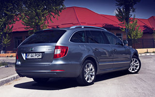Test drive Skoda Superb Combi (2009-2013) - Poza 3