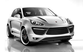 Topcar a prezentat primele imagini ale kit-ului său pentru noul Porsche Cayenne