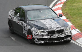 FOTO EXCLUSIV*: Imagini noi cu viitorul BMW M5 pe Nurburgring